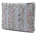 Medium Quilted Lambskin Data Center O Case Clutch