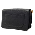 CC Stitched Caviar and Suede Lady Coco Flap