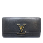 Taurillon Capucines Long Wallet