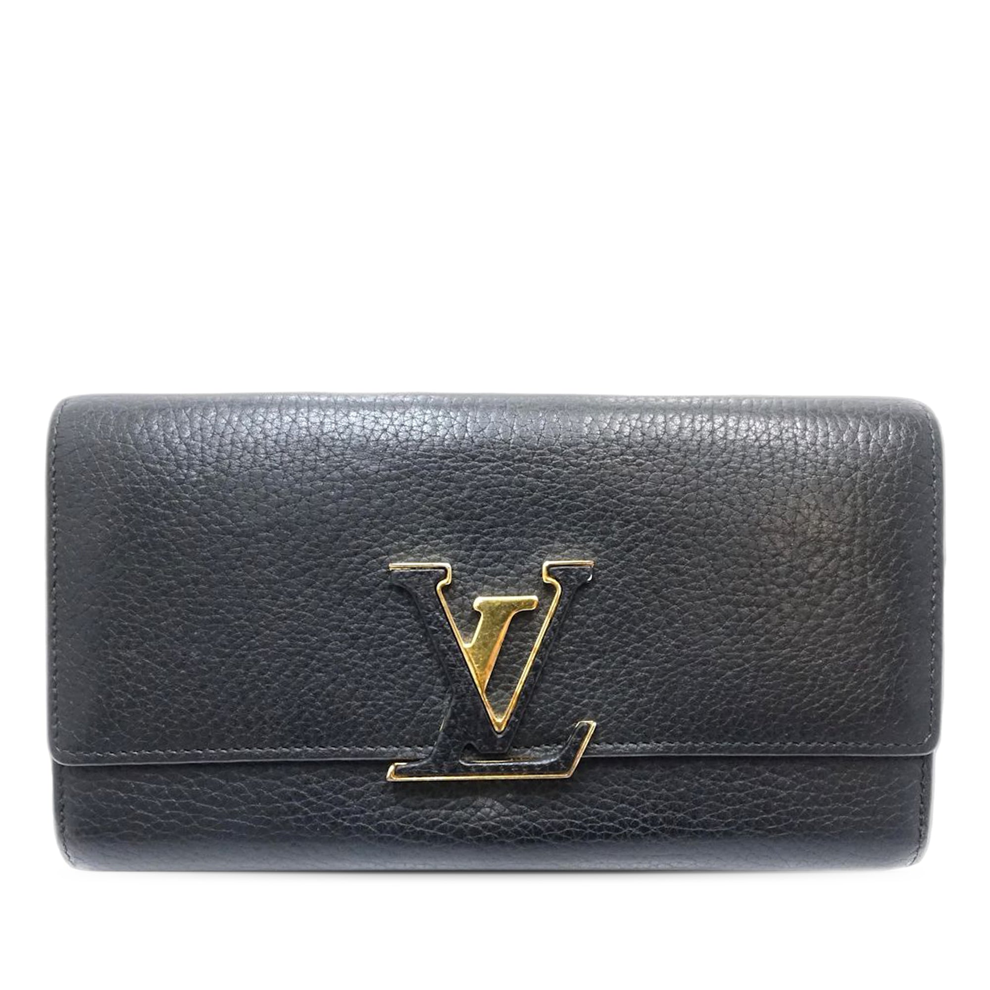 Taurillon Capucines Long Wallet