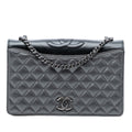 Small Quilted Metallic Lambskin Ballerine Flap