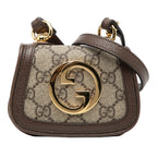 GG Supreme Blondie Card Case on Strap