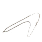 Brass Crystal Nano Beads Pendant Necklace