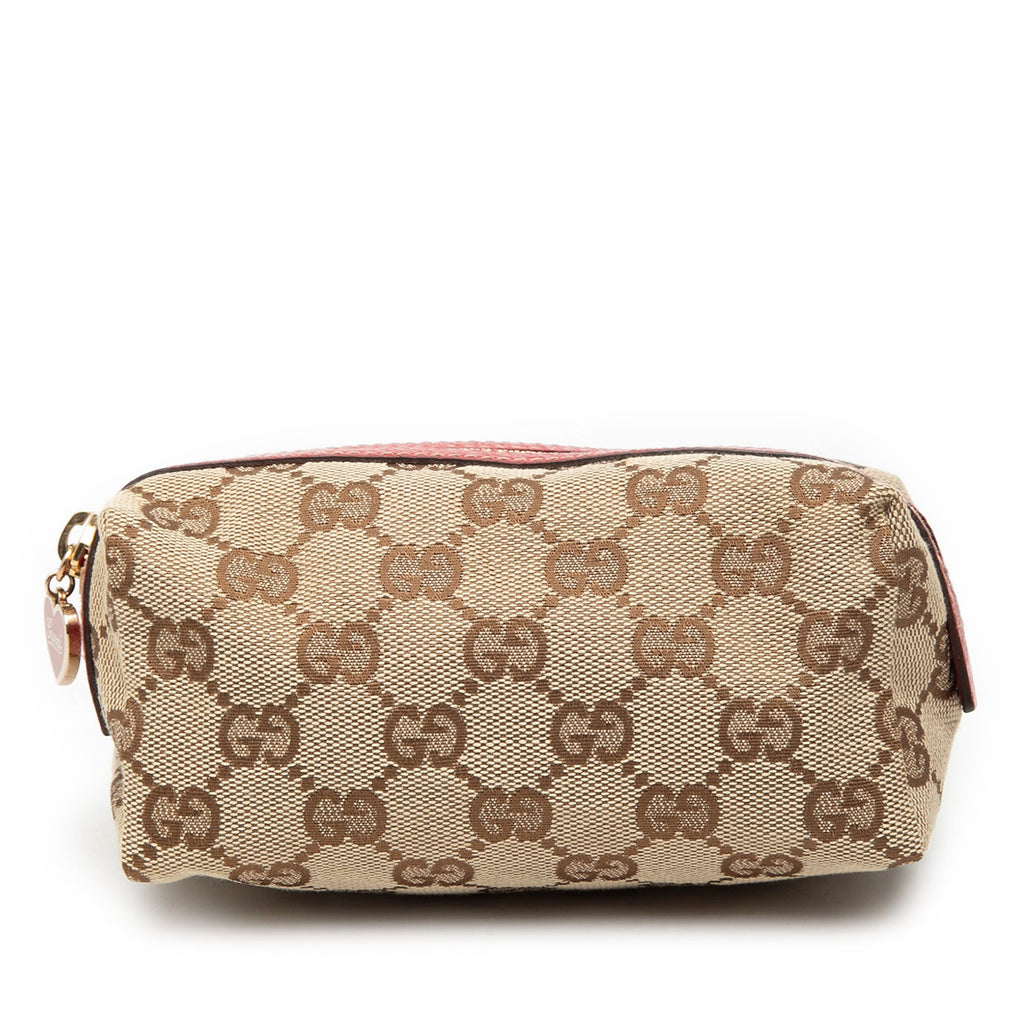 GG Canvas Cosmetic Pouch