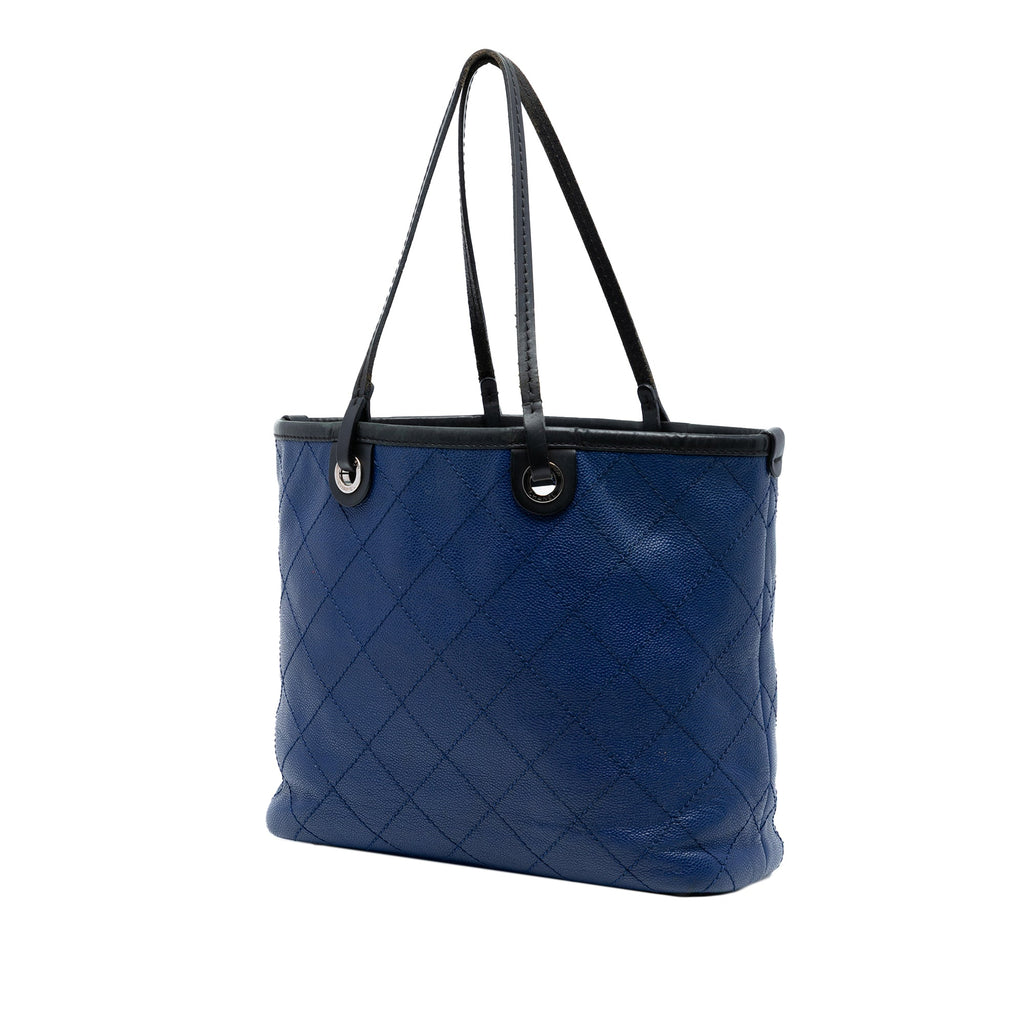 Quilted Caviar Shopping Fever Tote
