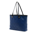 Quilted Caviar Shopping Fever Tote