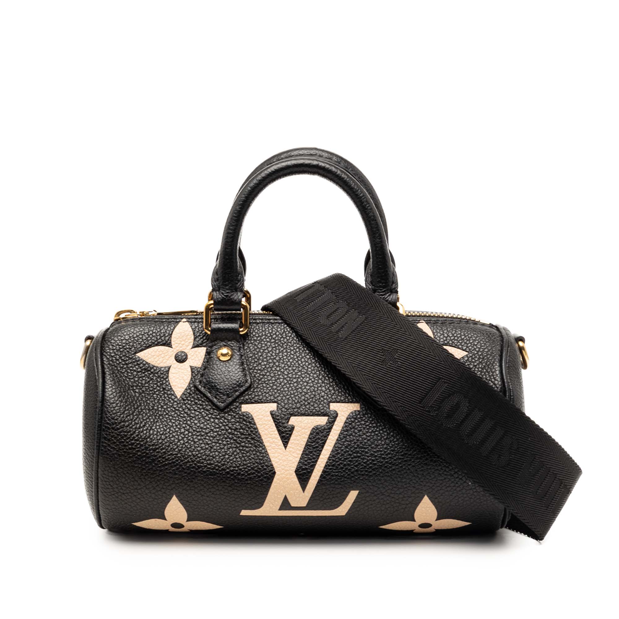 Bicolor Monogram Empreinte Giant Papillon BB