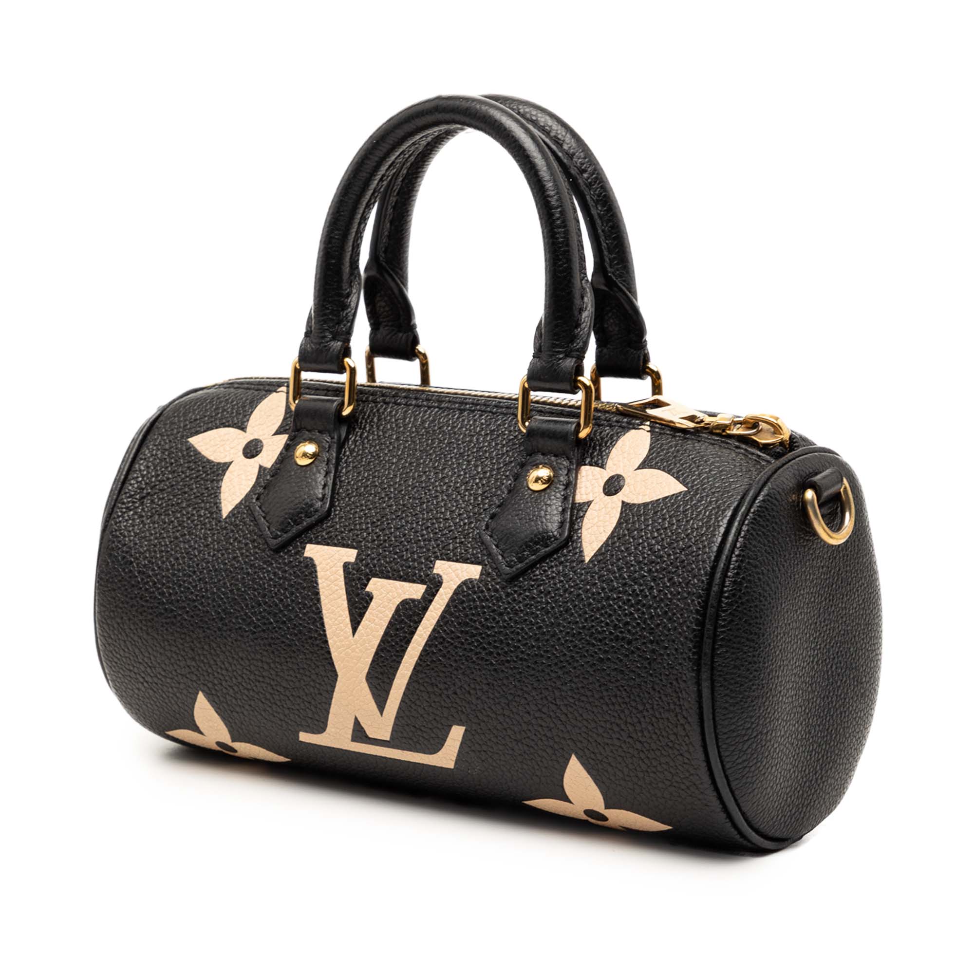 Bicolor Monogram Empreinte Giant Papillon BB