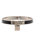 Palladium Plated Kelly H Lock Cadena Bracelet