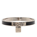 Palladium Plated Kelly H Lock Cadena Bracelet