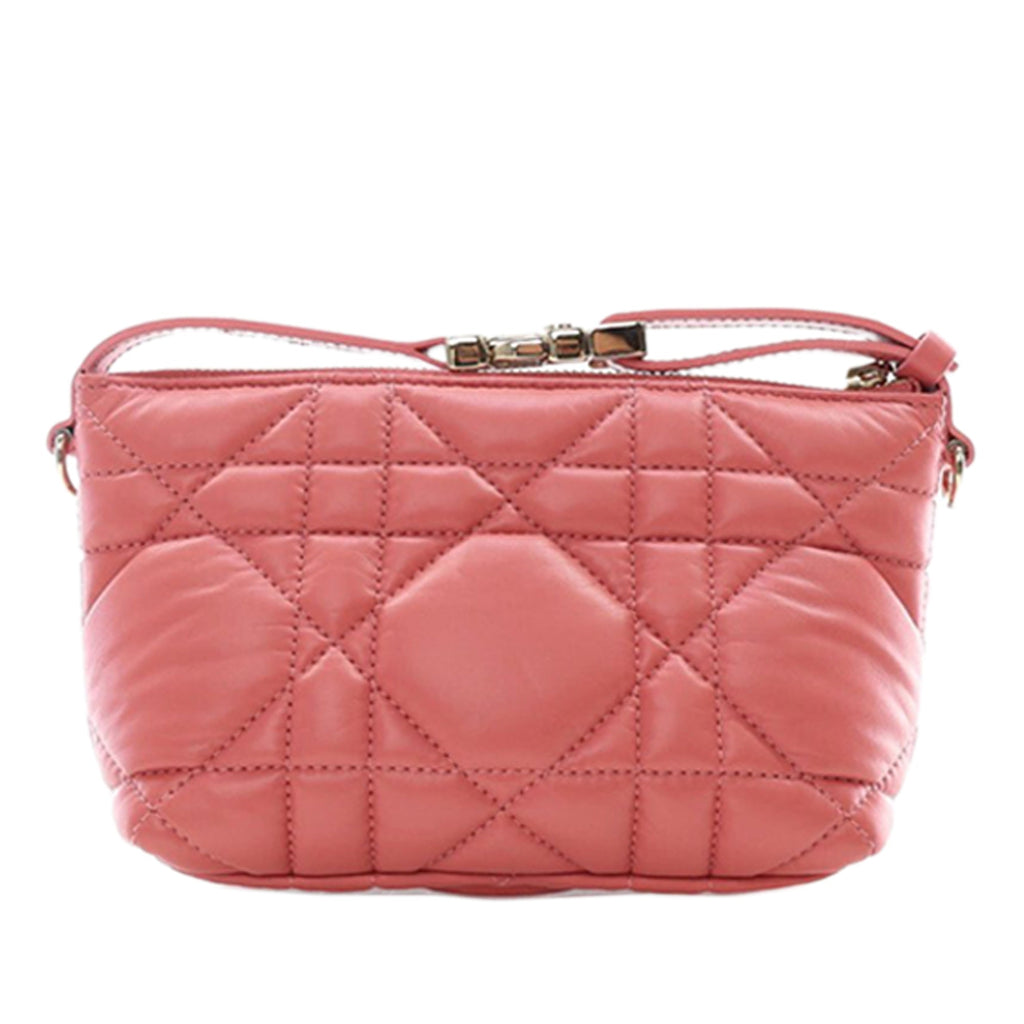 Small Calfskin Macrocannage Diortravel Nomad Pouch