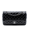Medium Classic Patent Double Flap