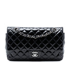 Medium Classic Patent Double Flap