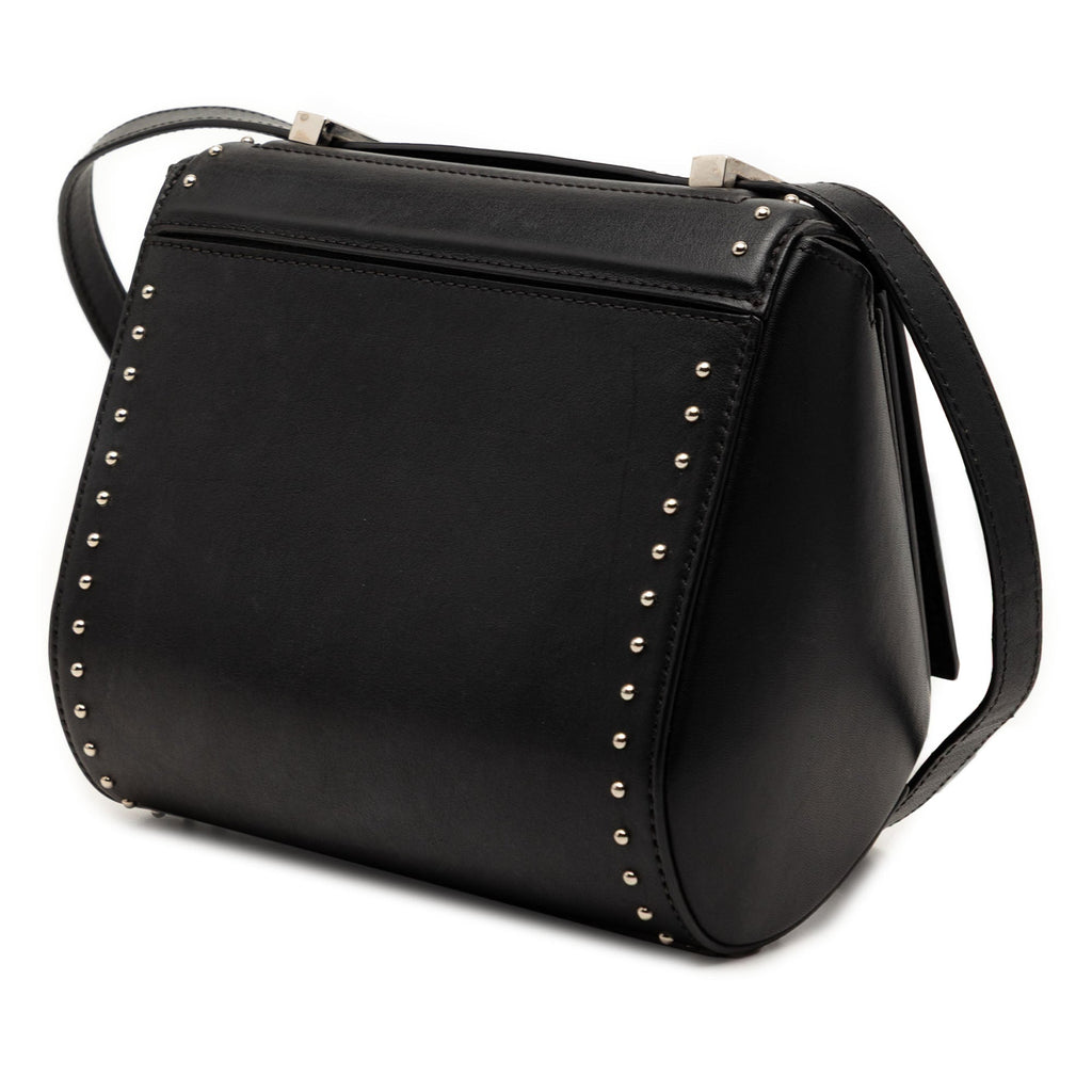 Mini Studded Goatskin Pandora Box Crossbody