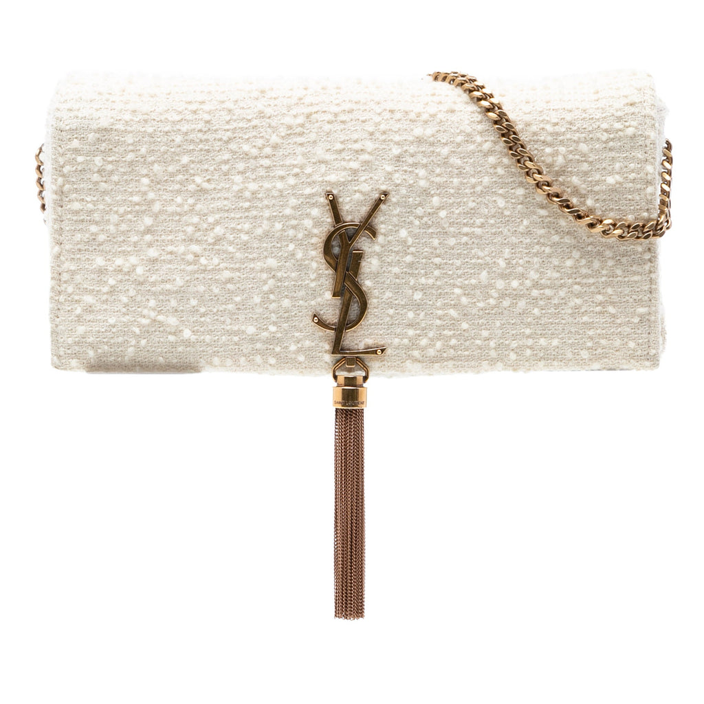 Tweed Monogram Kate 99 Tassel Bag