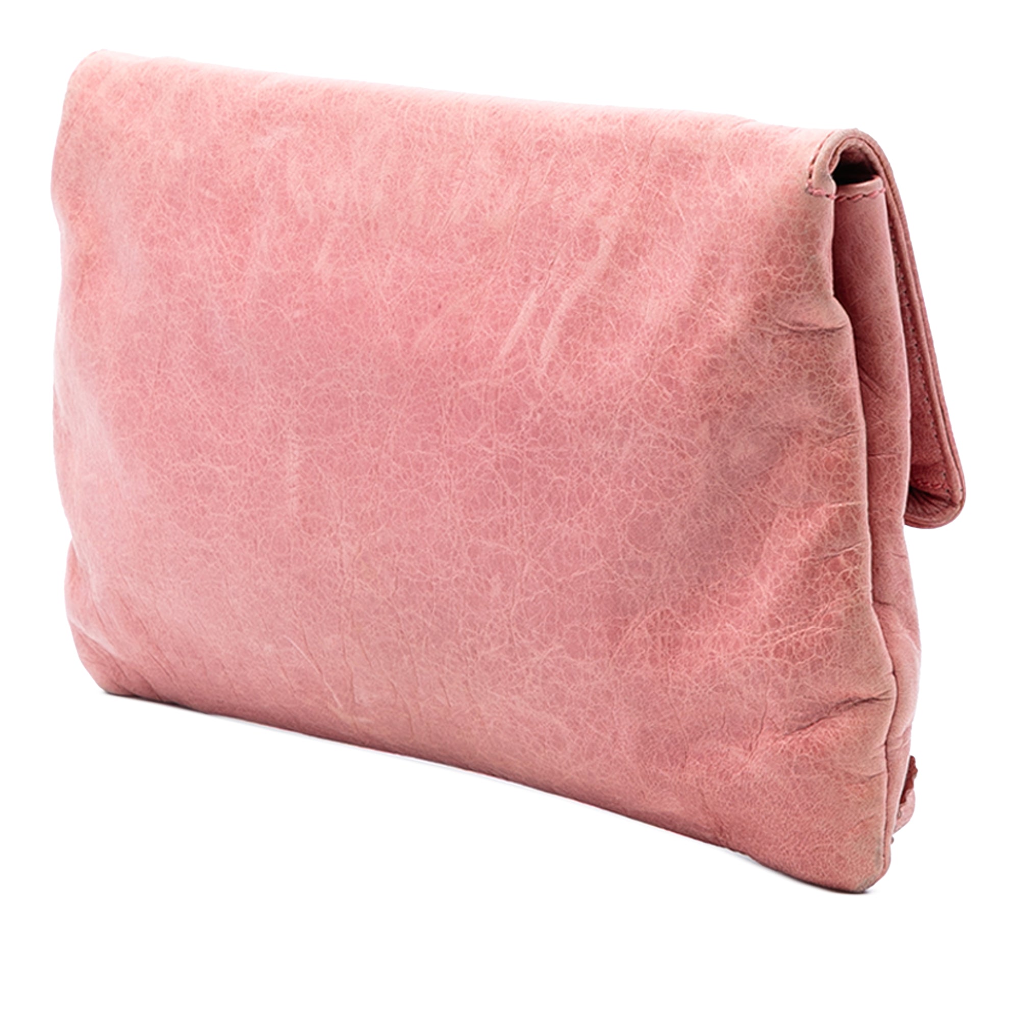 Lambskin Motocross Giant 21 Brogues Envelope Clutch