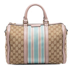 Medium GG Canvas Web Joy Boston Bag