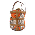 Les Leopards Silk and Epsom Sac Musardine