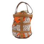 Les Leopards Silk and Epsom Sac Musardine