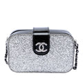 Glitter Patent Evening On The Moon Camera Case