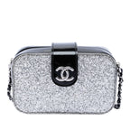 Glitter Patent Evening On The Moon Camera Case