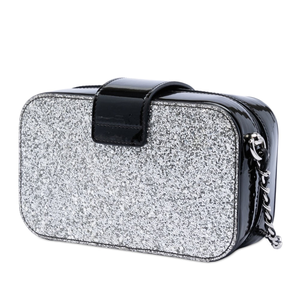 Glitter Patent Evening On The Moon Camera Case