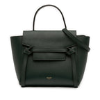 Nano Grained Calfskin Belt Bag