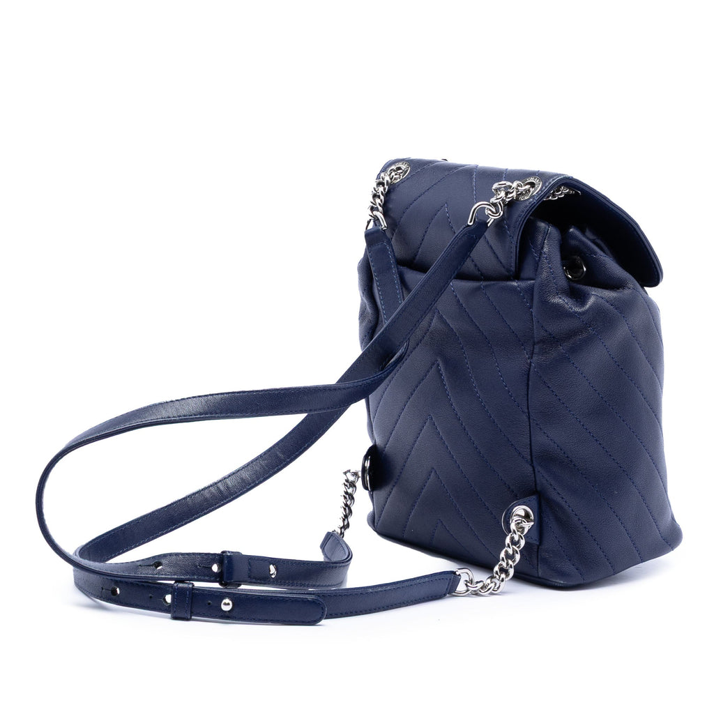 Mini Chevron Lambskin Urban Spirit Backpack