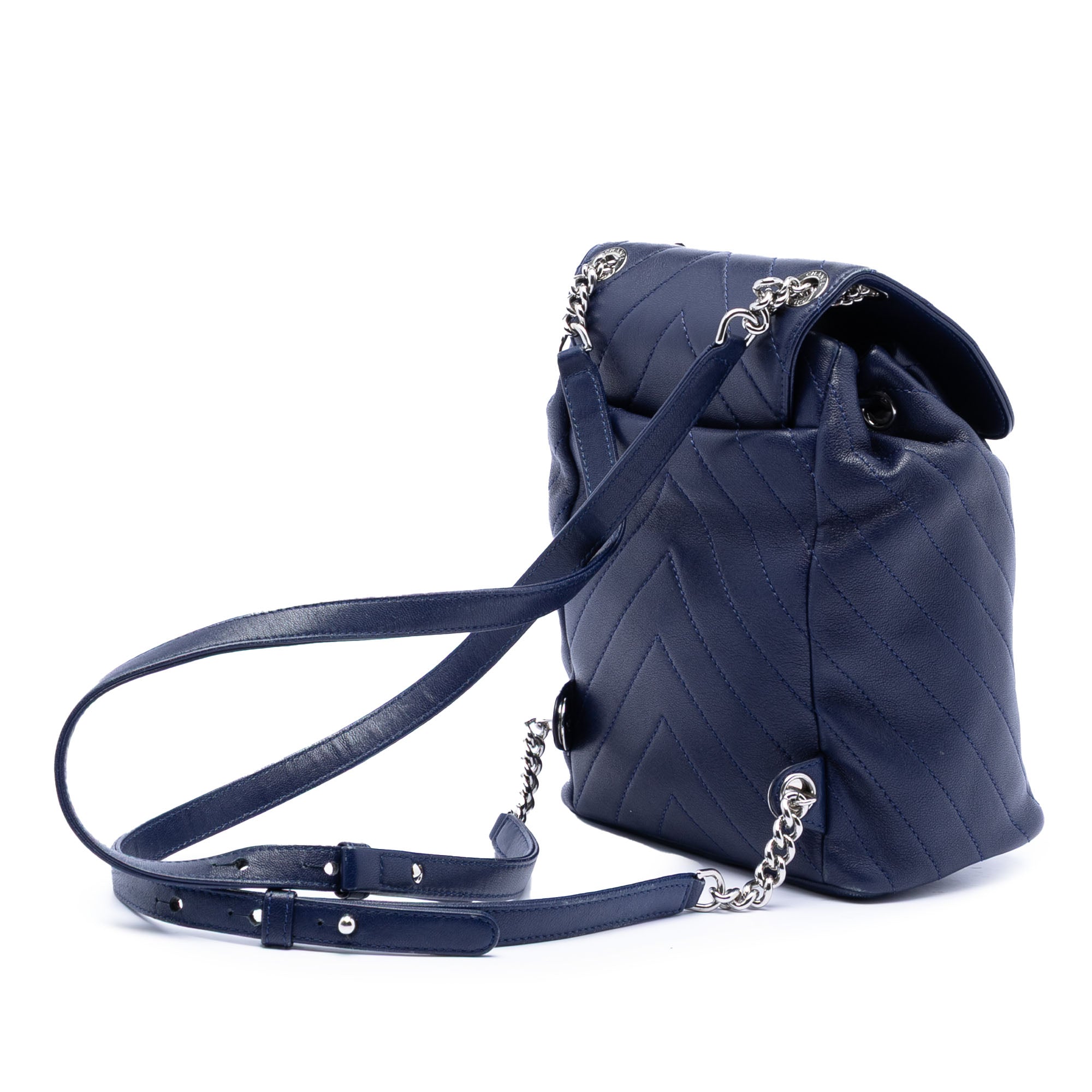 Mini Chevron Lambskin Urban Spirit Backpack