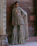 Nyra Peplum Set By KYNAH, Luxury Indian Fashion & Bridal Wear