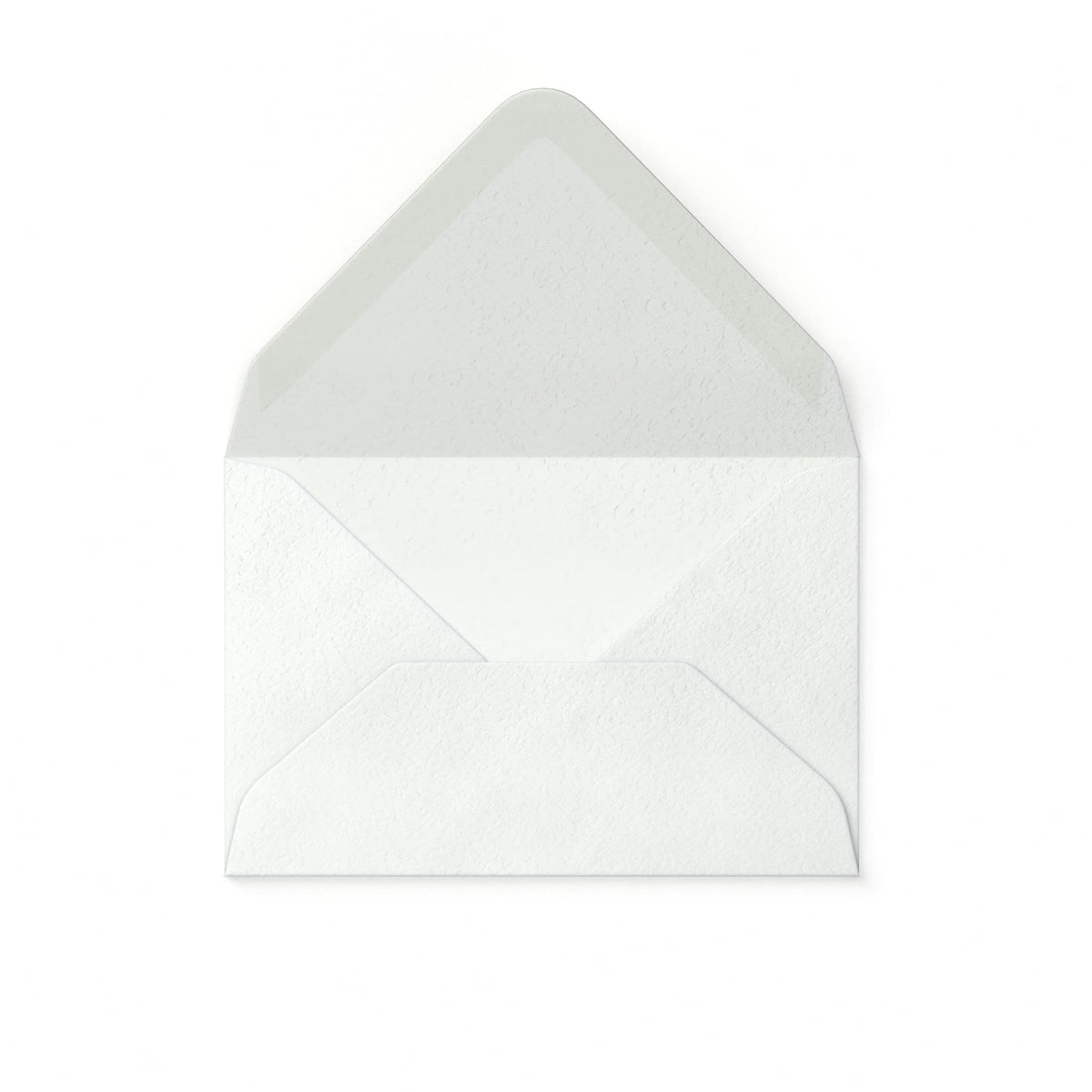 White Hammer Gummed V-Flap Envelope (62 x 94mm)