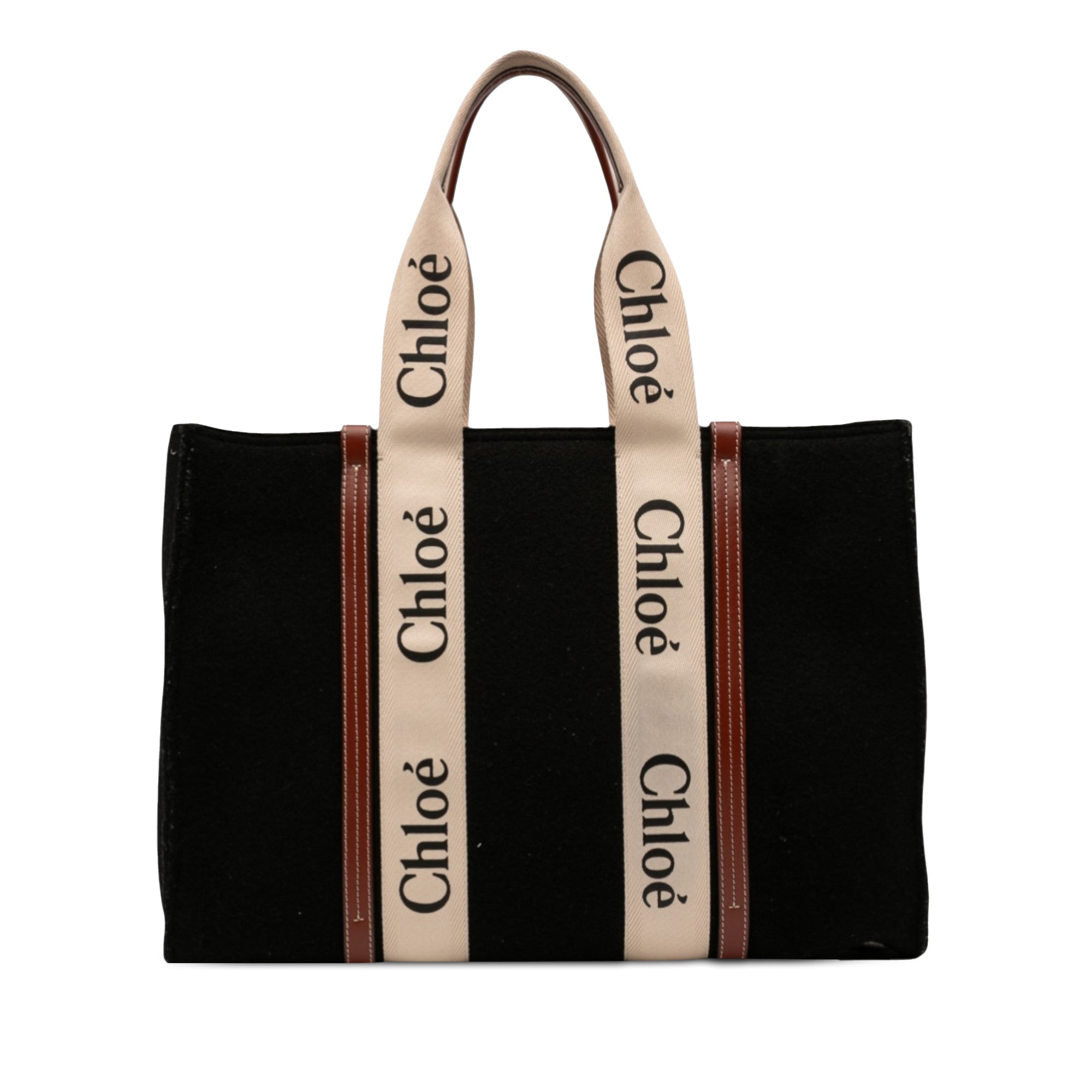 Large Wool Woody Tote