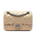 Quilted Aged Calfskin Reissue 2.55 Double Flap 224