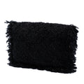 Paris Cosmopolite Tweed Fringe Clutch
