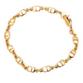 Gold Plated CD Logo Bracelet