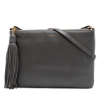 Leather Teen Monogram Crossbody