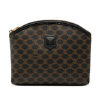 Macadam Coated Canvas Pouch