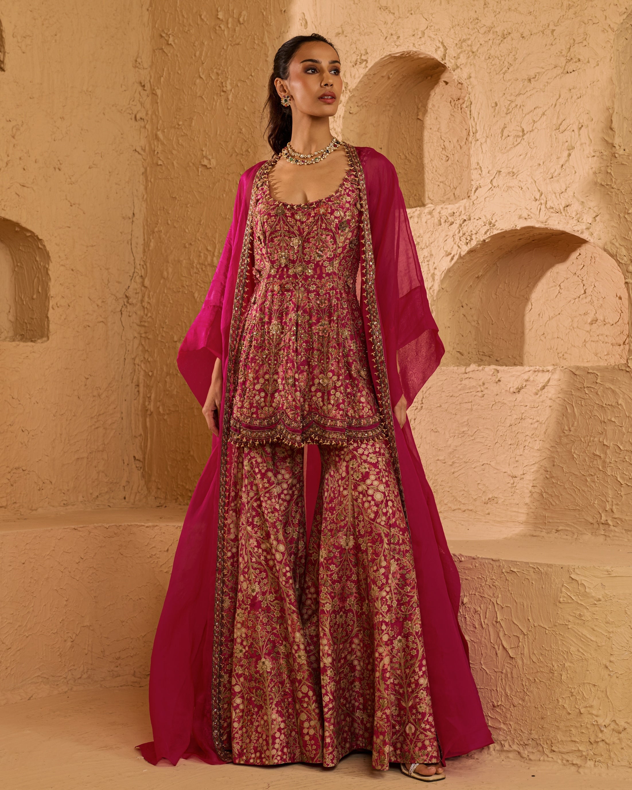 Eirah Peplum Set By KYNAH, Luxury Indian Fashion & Bridal Wear