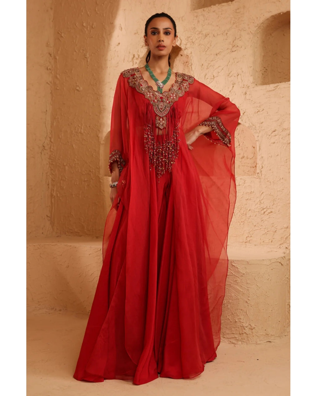 Kair Cape Set By KYNAH, Luxury Indian Fashion & Bridal Wear