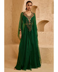 Zivah Cape Set By KYNAH, Luxury Indian Fashion & Bridal Wear