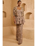 Myra Peplum Set By KYNAH, Luxury Indian Fashion & Bridal Wear