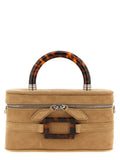 Roger Vivier Top Handle Bag — Camel