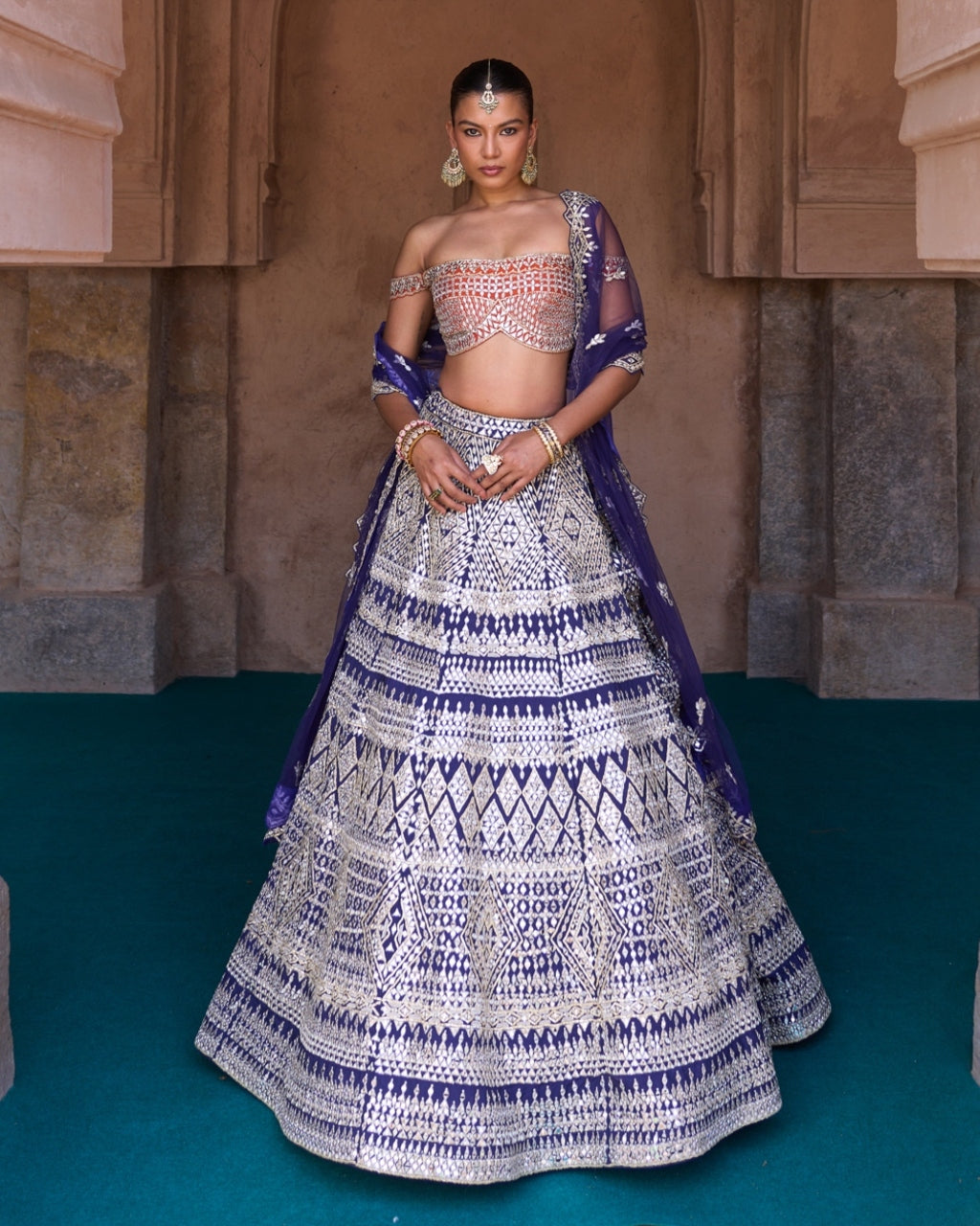 Sitara Lehenga Set By KYNAH, Luxury Indian Fashion & Bridal Wear