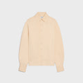 Celine Viscose and Silk Shirt — Beige