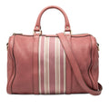 Medium Calfskin Web Joy Boston Bag