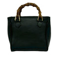 Mini Calfskin Bamboo Satchel