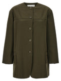 Max Mara Recital Coat — Olive