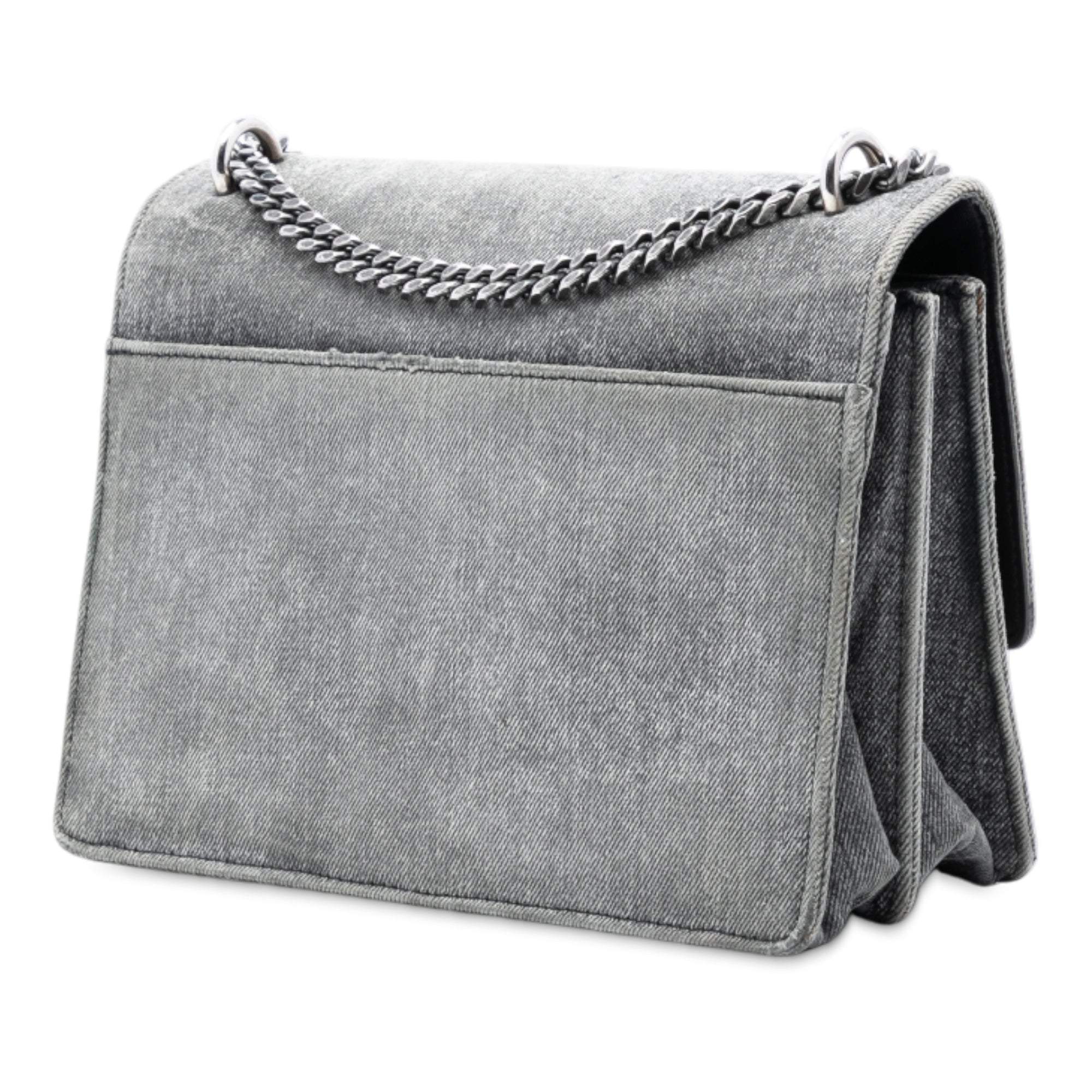 Medium Denim Monogram Sunset Crossbody