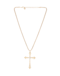 ETERNAL CROSS PENDANT NECKLACE