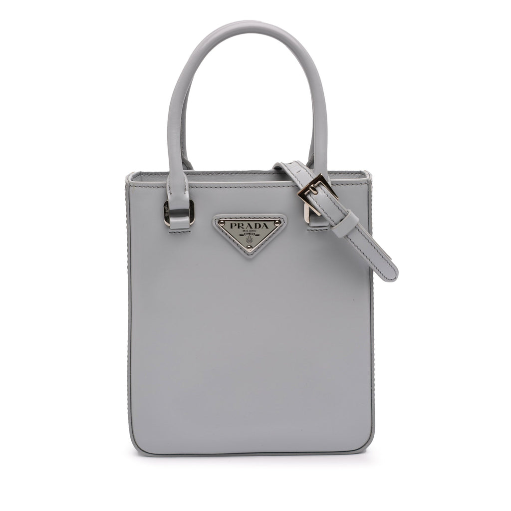 Small Leather Brushed Tote